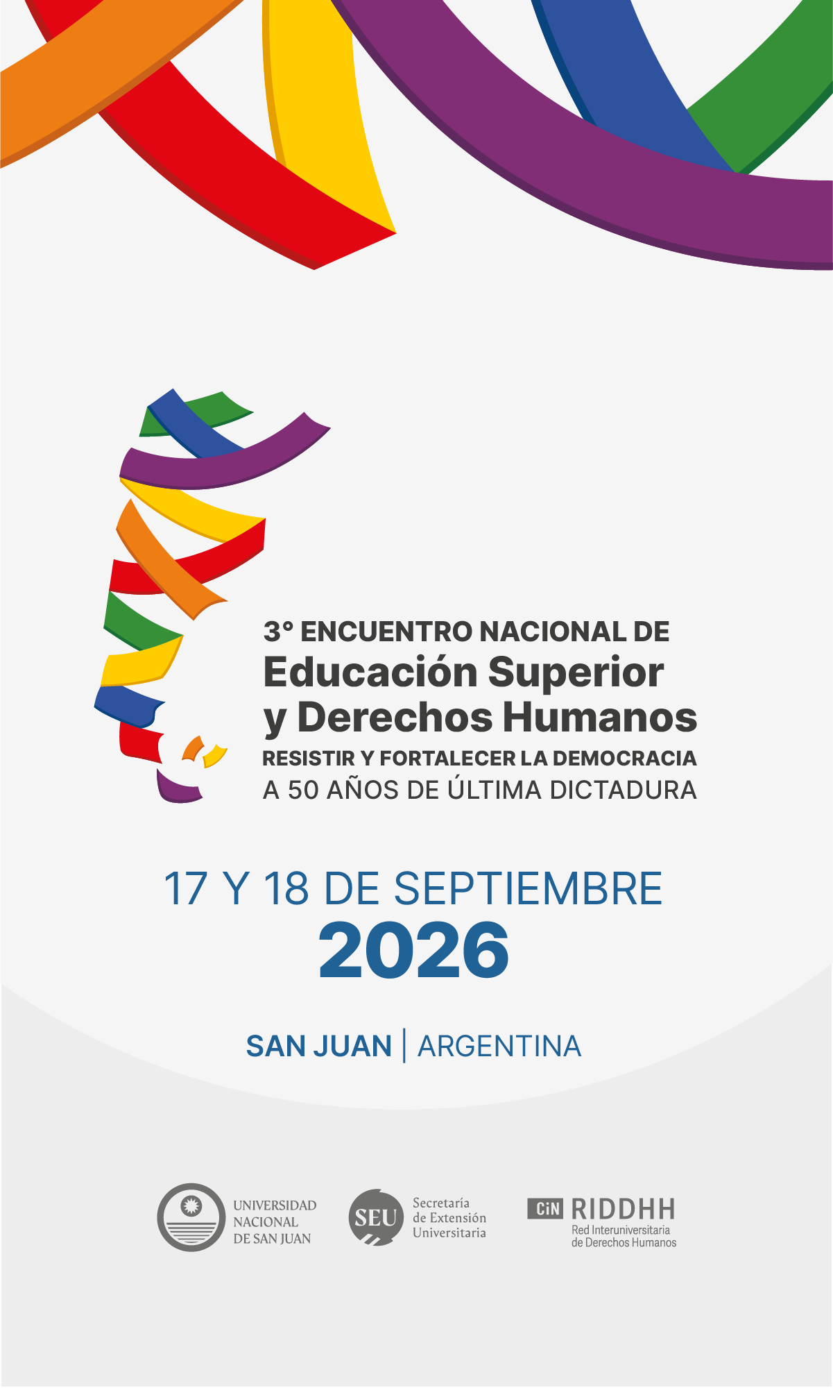 3º Encuentro de Educación Superior y Derechos Humanos